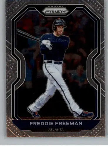 2021 Panini Prizm #112 Freddie Freeman NM-MT Braves ID:52474 - Baseball Card Single