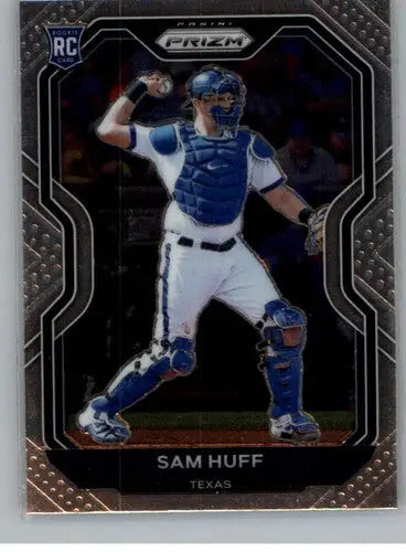 2021 Panini Prizm #116 Sam Huff NM-MT Rangers ID:45295 - Baseball Card Single