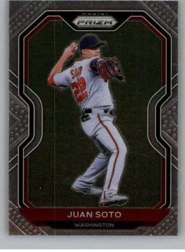 2021 Panini Prizm #203 Juan Soto NM-MT Nationals ID:45312 - Baseball Card Single