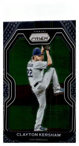 2021 Panini Prizm #204 Clayton Kershaw NM-MT Dodgers ID:45313 - Baseball Card Single