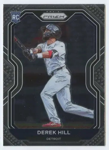 2021 Panini Prizm #206 Derek Hill NM-MT Tigers ID:45314 - Baseball Card Single