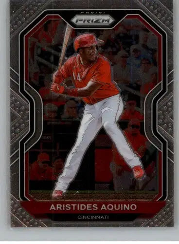 2021 Panini Prizm #208 Aristides Aquino NM-MT Reds ID:45315 - Baseball Card Single