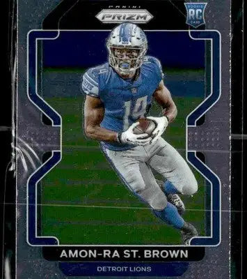 2021 Panini Prizm #358 Amon-Ra St. Brown - Football Card Single