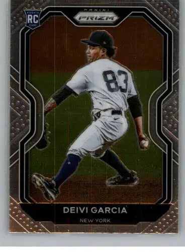2021 Panini Prizm #6 Deivi Garcia NM-MT Yankees ID:45262 - Baseball Card Single