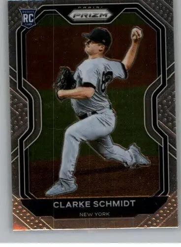 Clarke Schmidt baseball card from Panini Prizm with original gloss, 2021 Panini Prizm #75