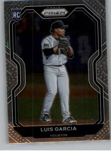 2021 Panini Prizm Luis Garcia rookie card with original gloss displayed in product listing