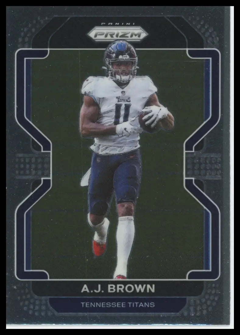 2021 Panini Prizm A.J. Brown 1 Tennessee Titans NM - Football Card Single