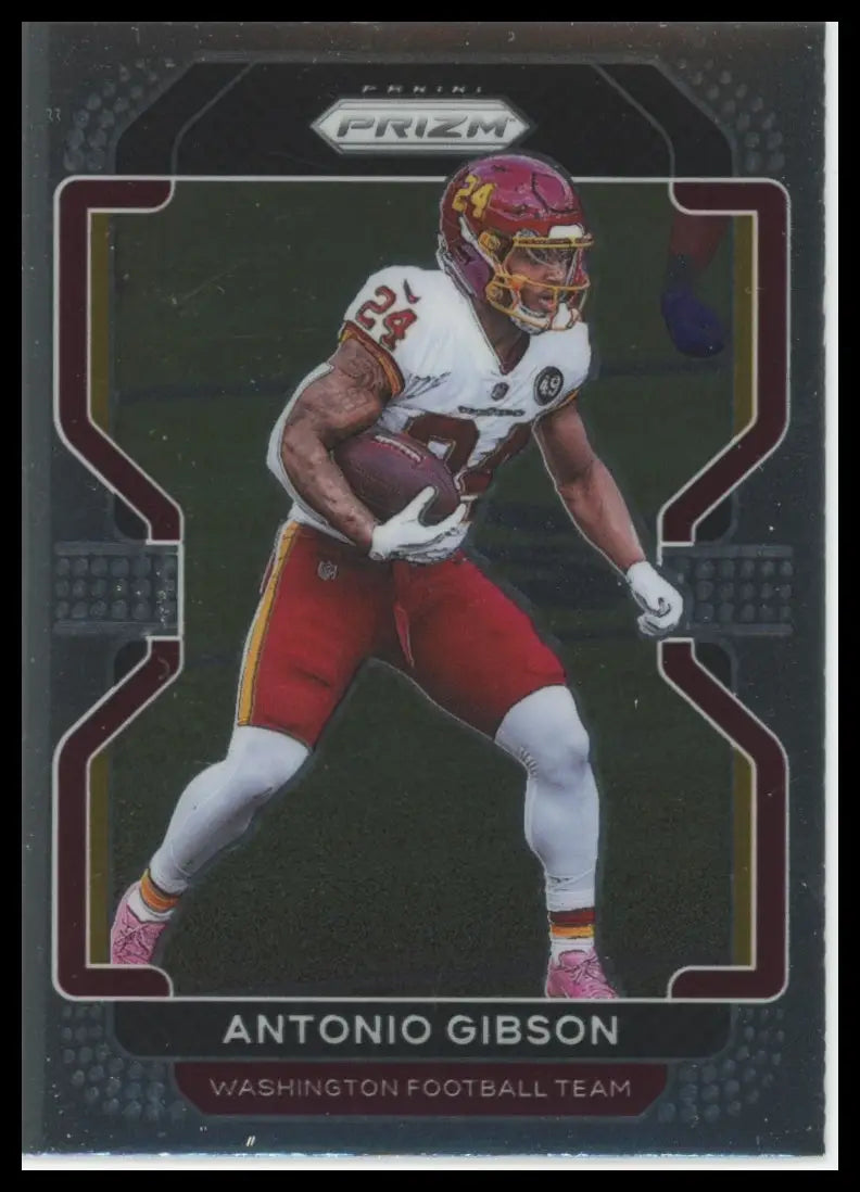 2021 Panini Prizm Antonio Gibson 212 Washington Football Team NM - Football Card Single