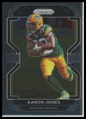 2021 Panini Prizm Base Aaron Jones Green Bay Packers 139 - Football Card Single