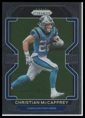 2021 Panini Prizm Base Christian McCaffrey Carolina Panthers 315