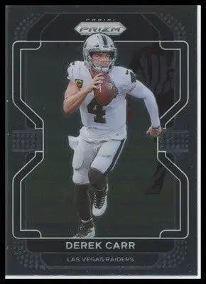 2021 Panini Prizm Base Derek Carr Las Vegas Raiders 179 - Football Card Single