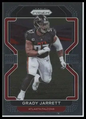 2021 Panini Prizm Base Grady Jarrett Atlanta Falcons 326 - Football Card Single