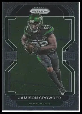 2021 Panini Prizm Base Jamison Crowder New York Jets 86 - Football Card Single