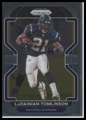 2021 Panini Prizm Base LaDainian Tomlinson San Diego Chargers 174 - Football Card Single