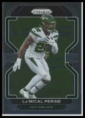 2021 Panini Prizm Base La’Mical Perine New York Jets 88 - Football Card Single