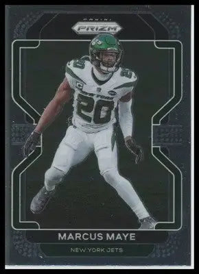 2021 Panini Prizm Base Marcus Maye New York Jets 91 - Football Card Single