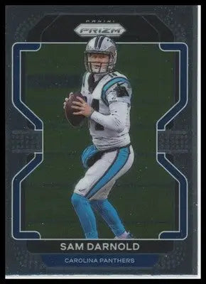 2021 Panini Prizm Base Sam Darnold Carolina Panthers 314 - Football Card Single