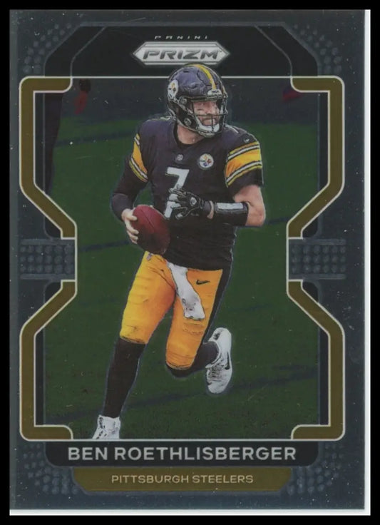 2021 Panini Prizm Ben Roethlisberger 253 Pittsburgh Steelers - Football Card Single