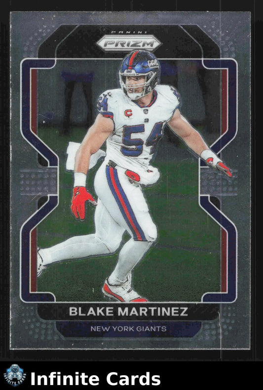 2021 Panini Prizm BLAKE MARTINEZ #234 New York Giants - Football Card Single