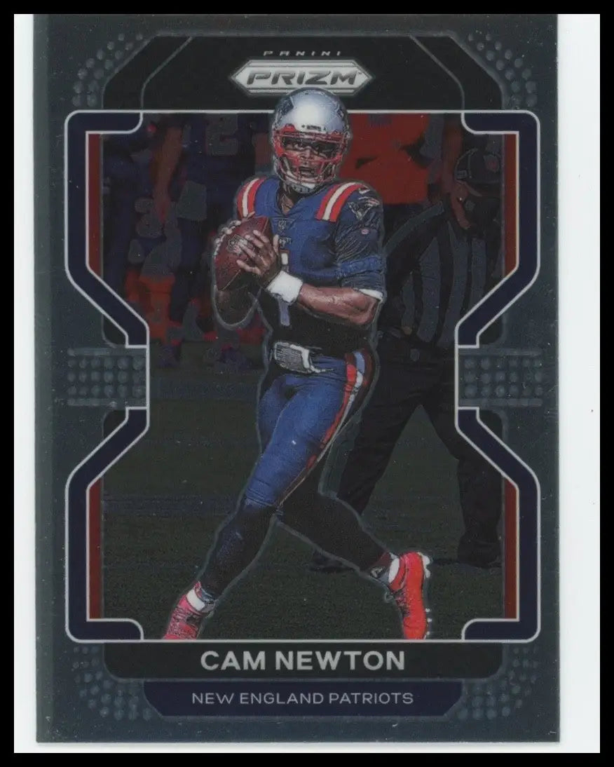 2021 Panini Prizm - Cam Newton #96 - Football Card Single