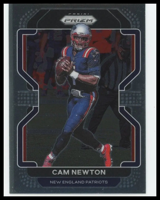 2021 Panini Prizm - Cam Newton #96 - Football Card Single