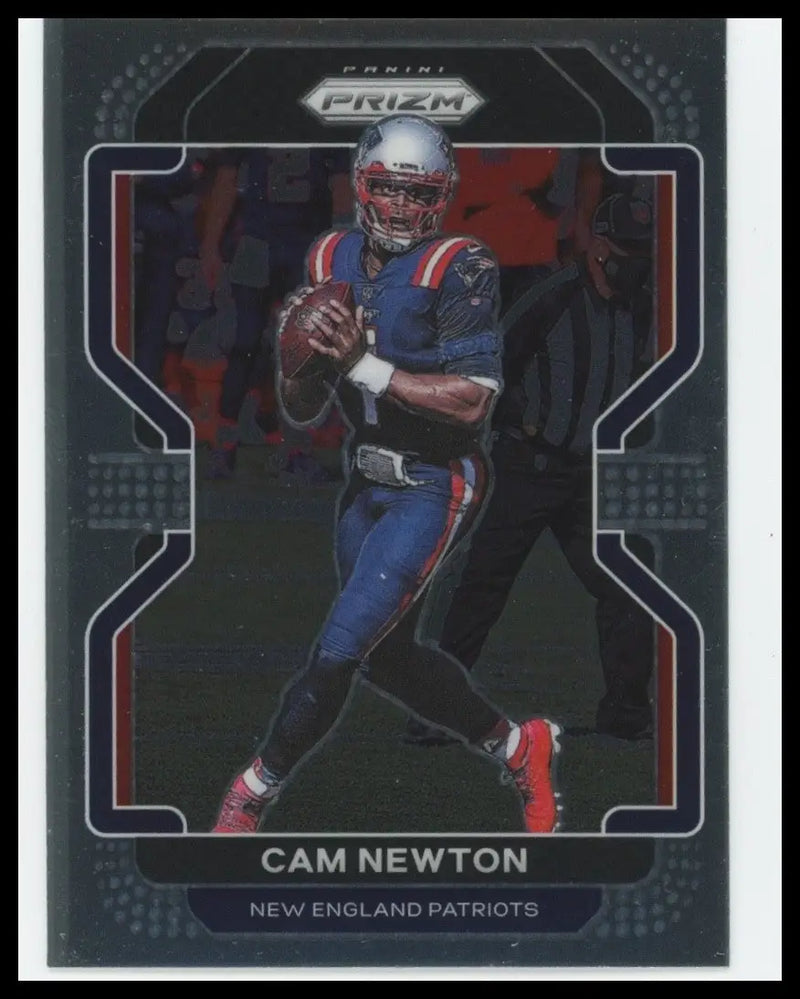 2021 Panini Prizm - Cam Newton #96 - Football Card Single