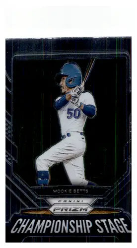 2021 Panini Prizm Championship Stage #5 Mookie Betts NM-MT Dodgers ID:44635 - Baseball Card Single