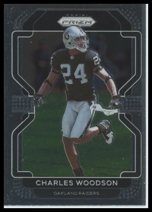 2021 Panini Prizm Charles Woodson 186 Oakland Raiders - Football Card Single