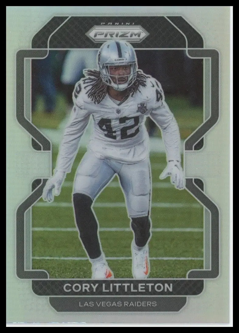 2021 Panini Prizm - Cory Littleton #183 Silver Prizm - Football Card Single