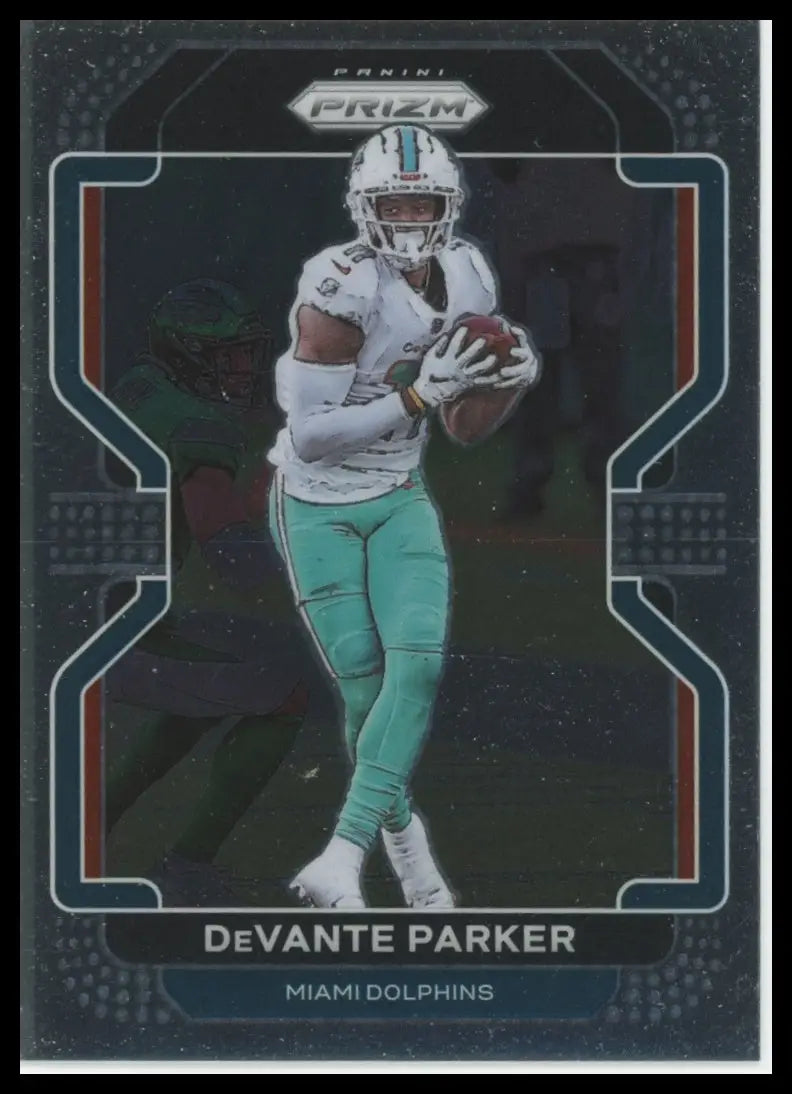 2021 Panini Prizm DeVante Parker 104 Miami Dolphins - Football Card Single