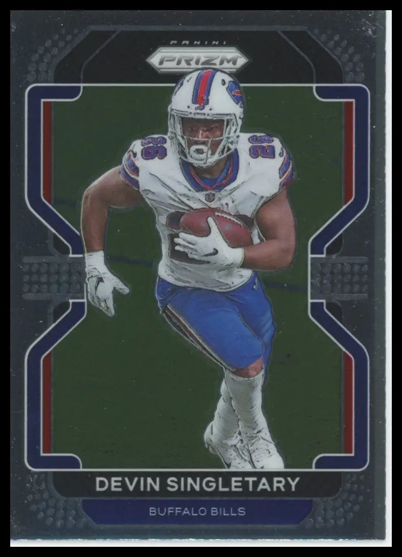 2021 Panini Prizm Devin Singletary 118 Buffalo Bills - Football Card Single