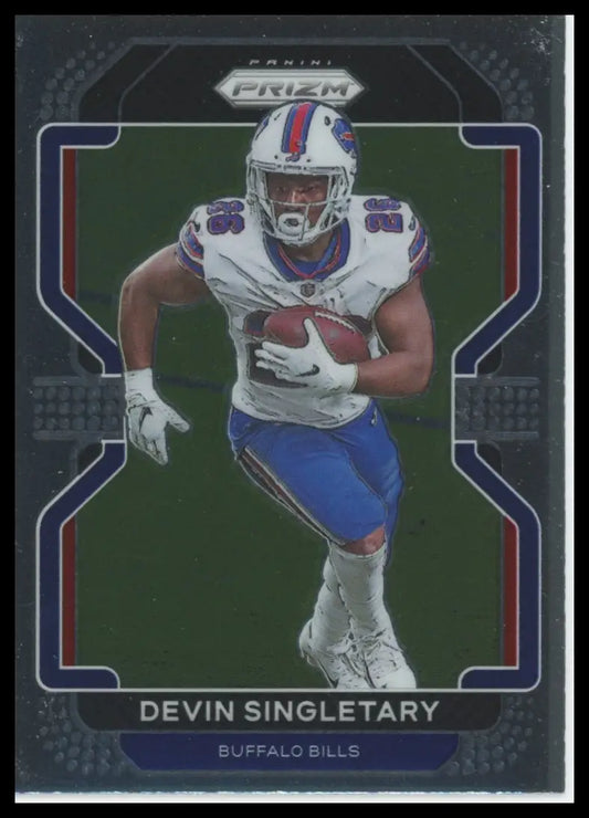 2021 Panini Prizm Devin Singletary 118 Buffalo Bills - Football Card Single