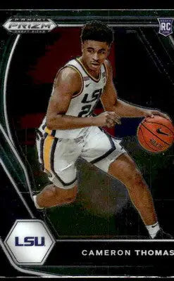 2021 Panini Prizm Draft Picks #18 Cameron Thomas Base LSU - Basketball Card Single