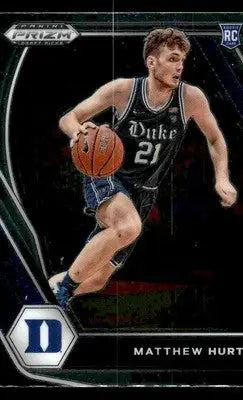 2021 Panini Prizm Draft Picks #34 Matt Hurt - Basketball Card Single