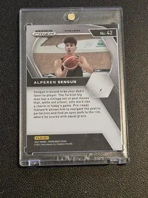 2021 Panini Prizm Draft Picks #42 Alperen Sengun Orange Ice - Basketball Card Single