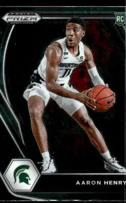 2021 Panini Prizm Draft Picks #48 Aaron Henry - Basketball Card Single