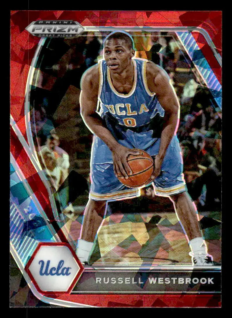 2021 Panini Prizm Draft Picks #54 Russell Westbrook Red Ice - Basketball Card Single