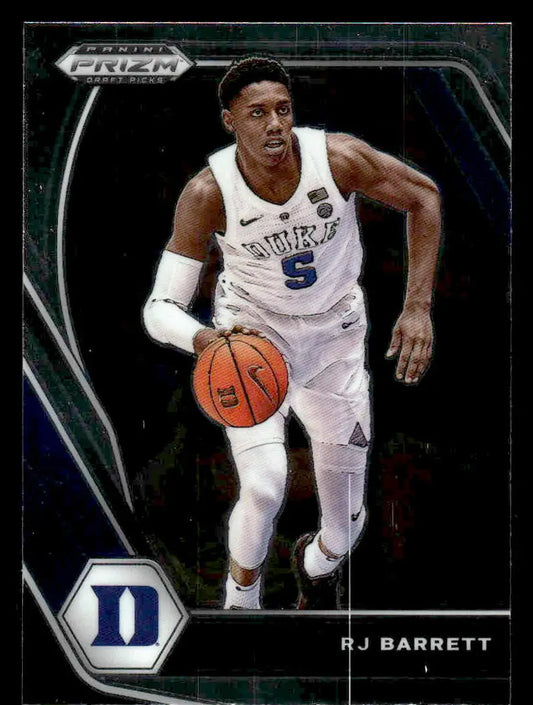 2021 Panini Prizm Draft Picks #95 RJ Barrett - Basketball Card Single