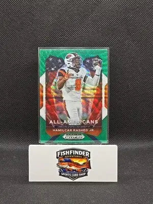 2021 Panini Prizm Draft Picks - All-American Hamilcar Rashed Jr. #189 Green Wave - Football Card Single