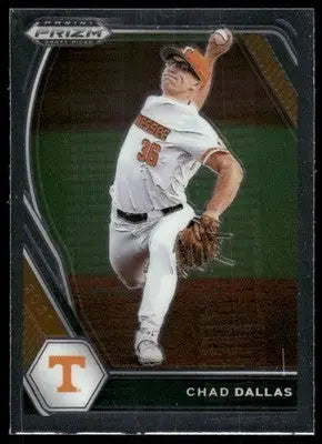 2021 Panini Prizm Draft Picks Chad Dallas #PDP121 Baseball - Baseball Card Single