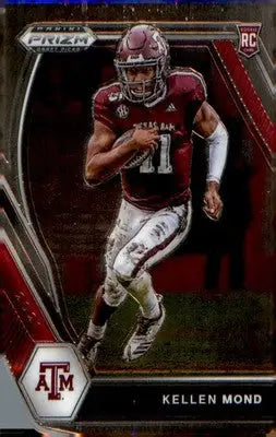 2021 Panini Prizm Draft Picks Collegiate #132 Kellen Mond - Football Card Single