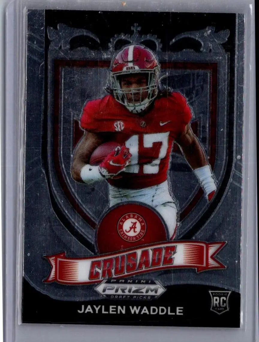 2021 Panini Prizm Draft Picks Collegiate #169 Jaylen Waddle - Football Card Single