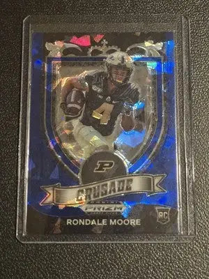 2021 Panini Prizm Draft Picks Collegiate #171 Rondale Moore Blue Ice #/99 - Football Card Single