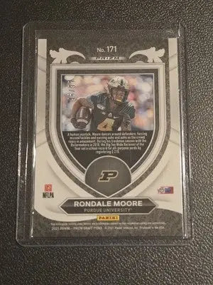 2021 Panini Prizm Draft Picks Collegiate #171 Rondale Moore Blue Ice #/99 - Football Card Single