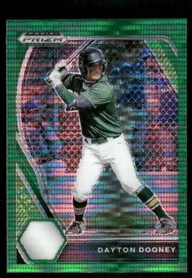 2021 Panini Prizm Draft Picks Dayton Dooney #PDP169 Green Baseball - Baseball Card Single