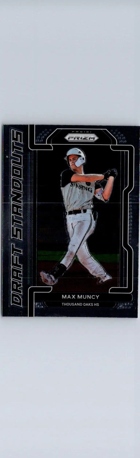 Baseball trading card of Max Muncy from 2021 Panini Prizm Draft Picks series