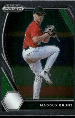 2021 Panini Prizm Draft Picks Maddux Bruns #PDP29 Baseball - Baseball Card Single