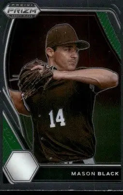 2021 Panini Prizm Draft Picks Mason Black #PDP85 Baseball - Baseball Card Single