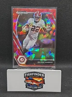 2021 Panini Prizm Draft Picks - Najee Harris #102 Red Ice Prizm (RC) - Football Card Single