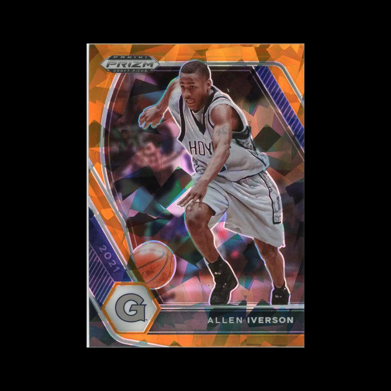 2021 Panini Prizm Draft Picks Orange Ice #1 - 100 Complete Your Set You Choose - #85 Allen Iverson - Other